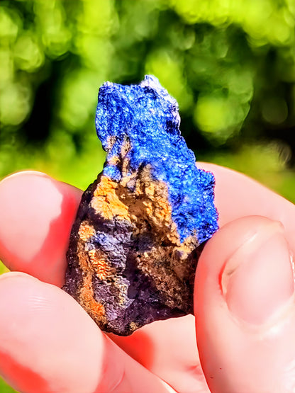 Specimen Quality Covellite from Butte Mine – Rare Electric Blue Montana Mineral