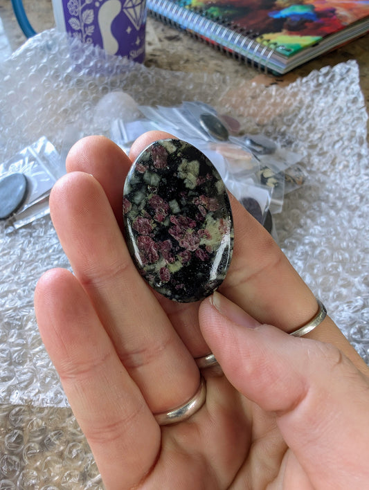 Eudialyte Cabochon Creation