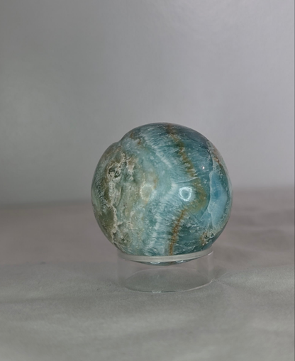 Blue Aragonite Sphere (Small)