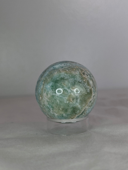 Blue Aragonite Sphere (Small)