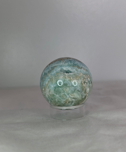 Blue Aragonite Sphere (Small)