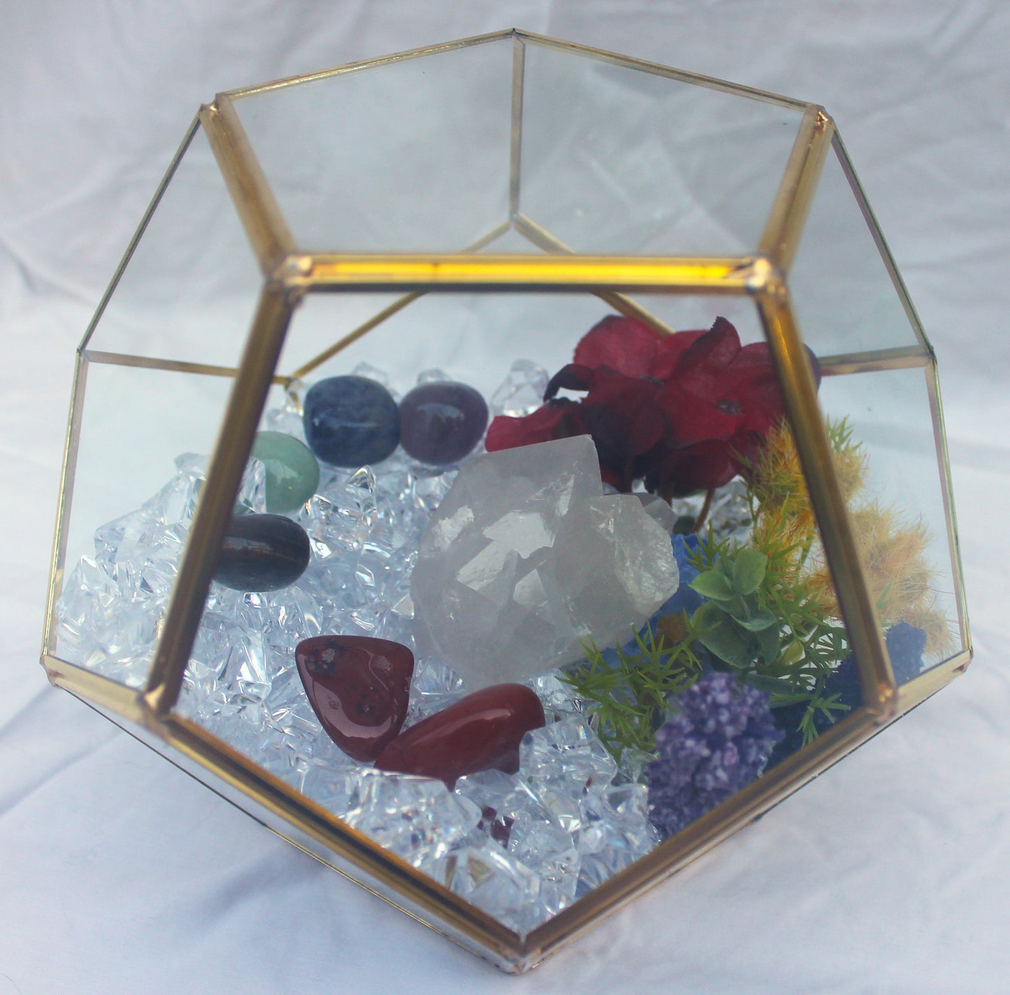 Crystal Geode Terrarium Quartz - Aligned Again