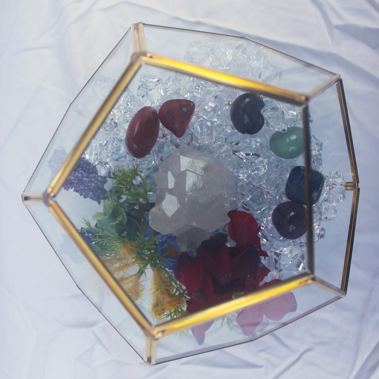 Crystal Geode Terrarium Quartz - Aligned Again