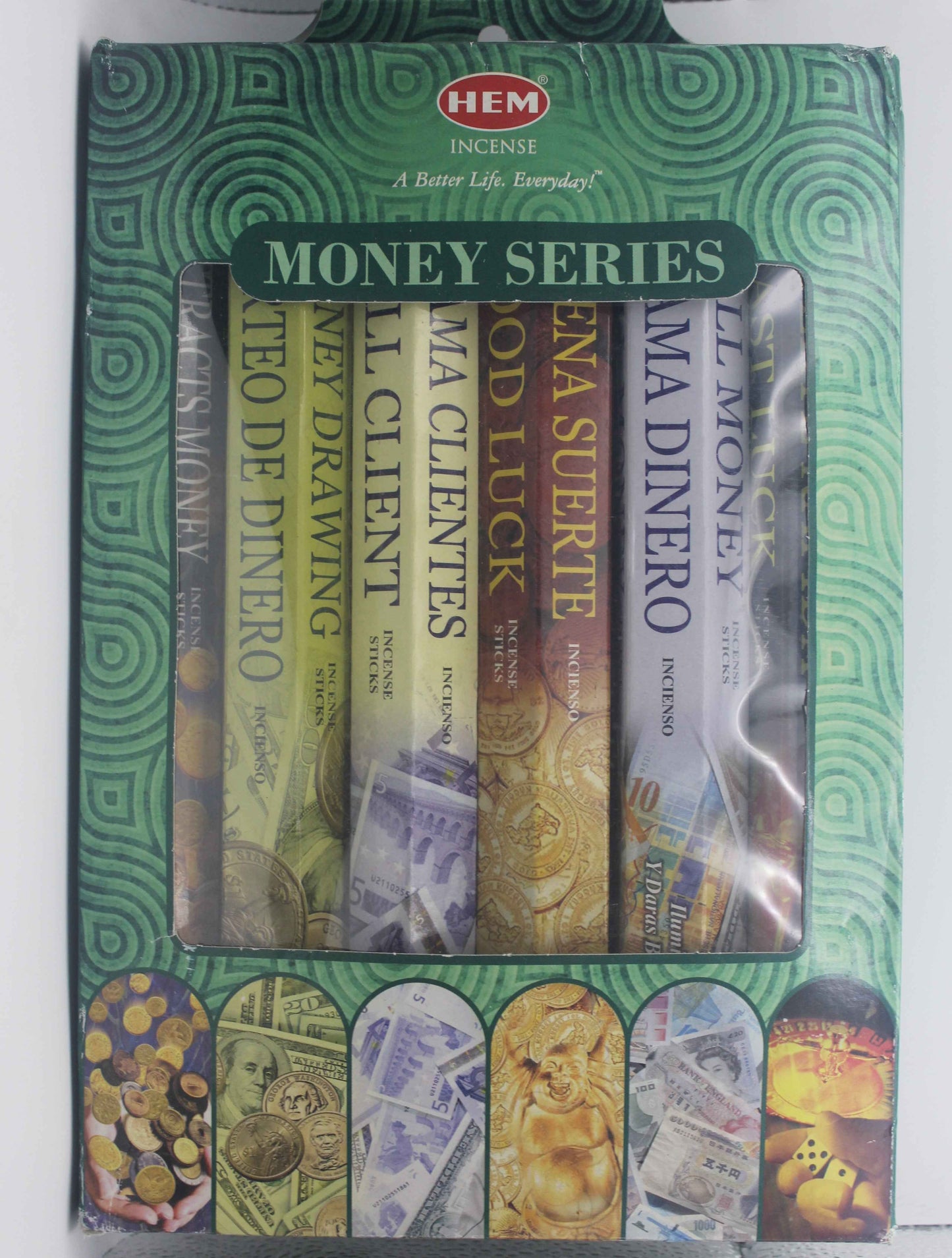 HEM Money Series Incense Pack 6-in-1 Collection