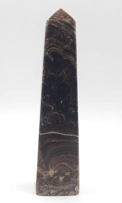 Chocolate Calcite Point