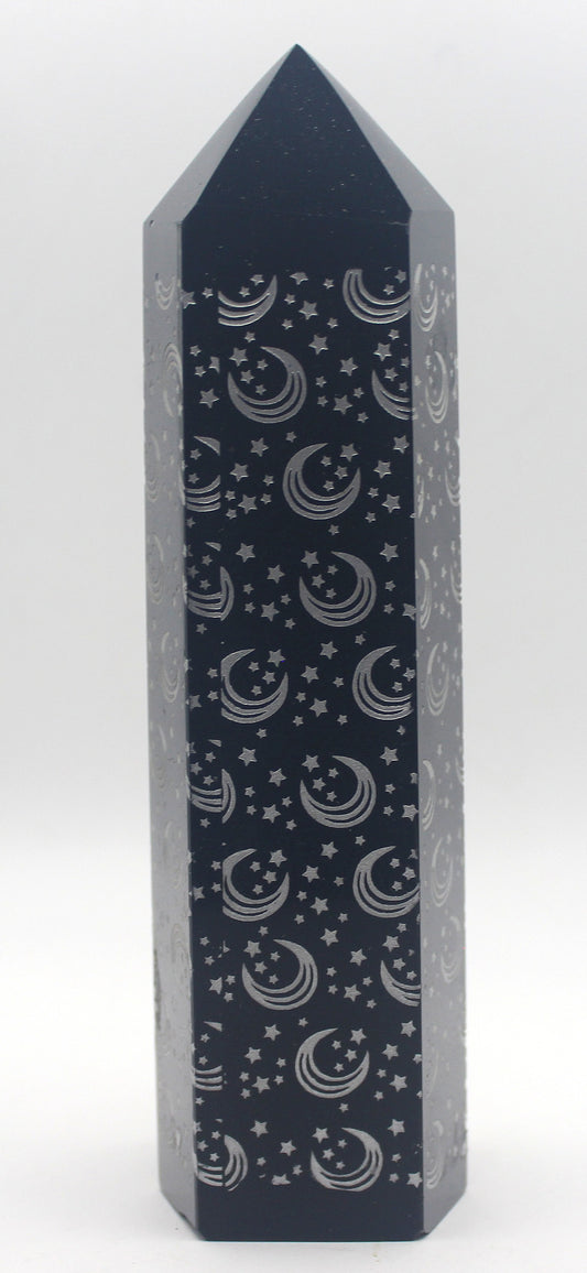 Obsidian Etched Tower