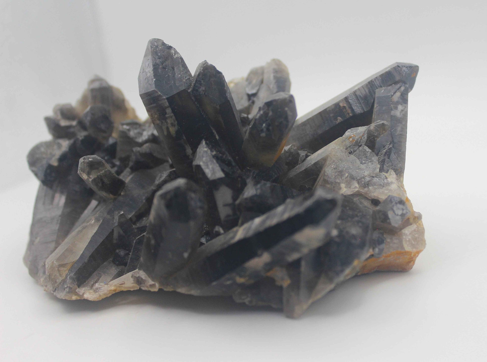 Smoky Quartz Cluster