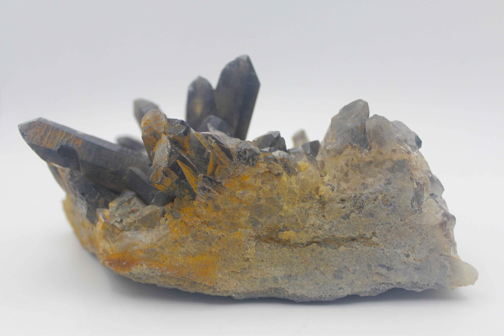 Smoky Quartz Cluster