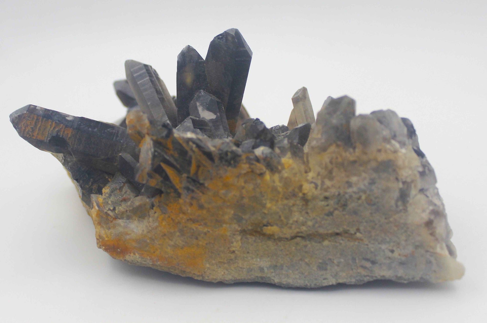 Smoky Quartz Cluster