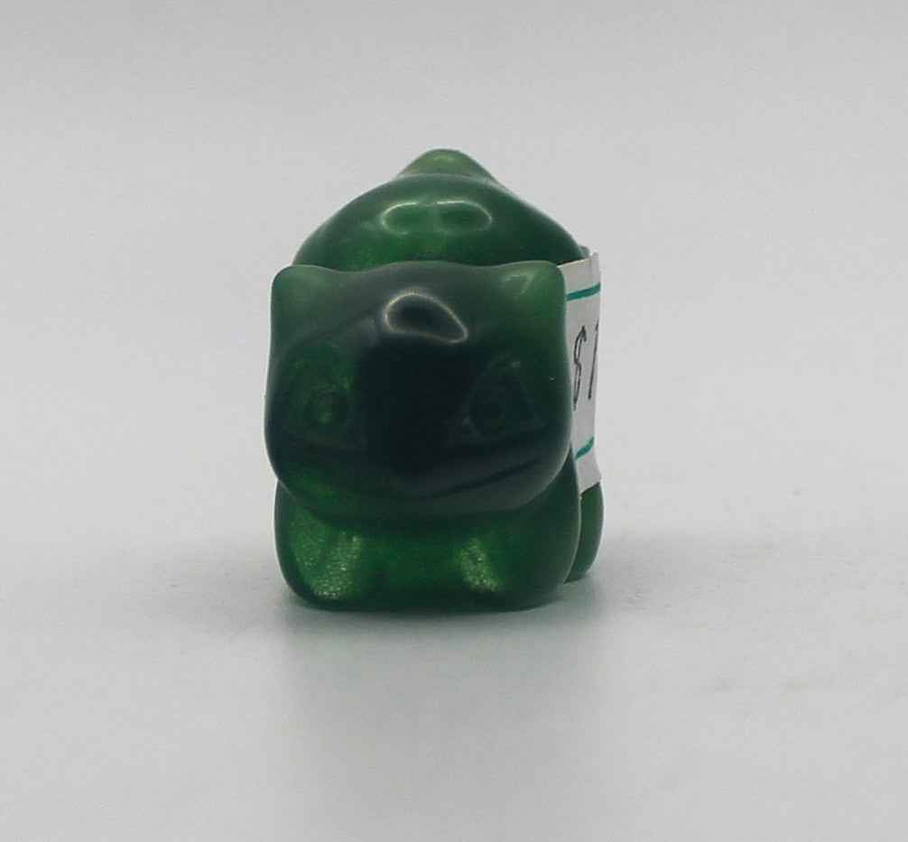 Green Dyed Glass Bulbasaur