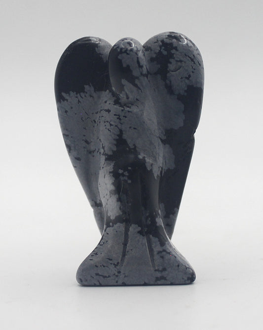 Snowflake Obsidian Angel