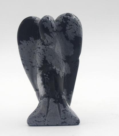 Snowflake Obsidian Angel