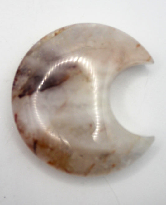 Hematoid Quartz Moon