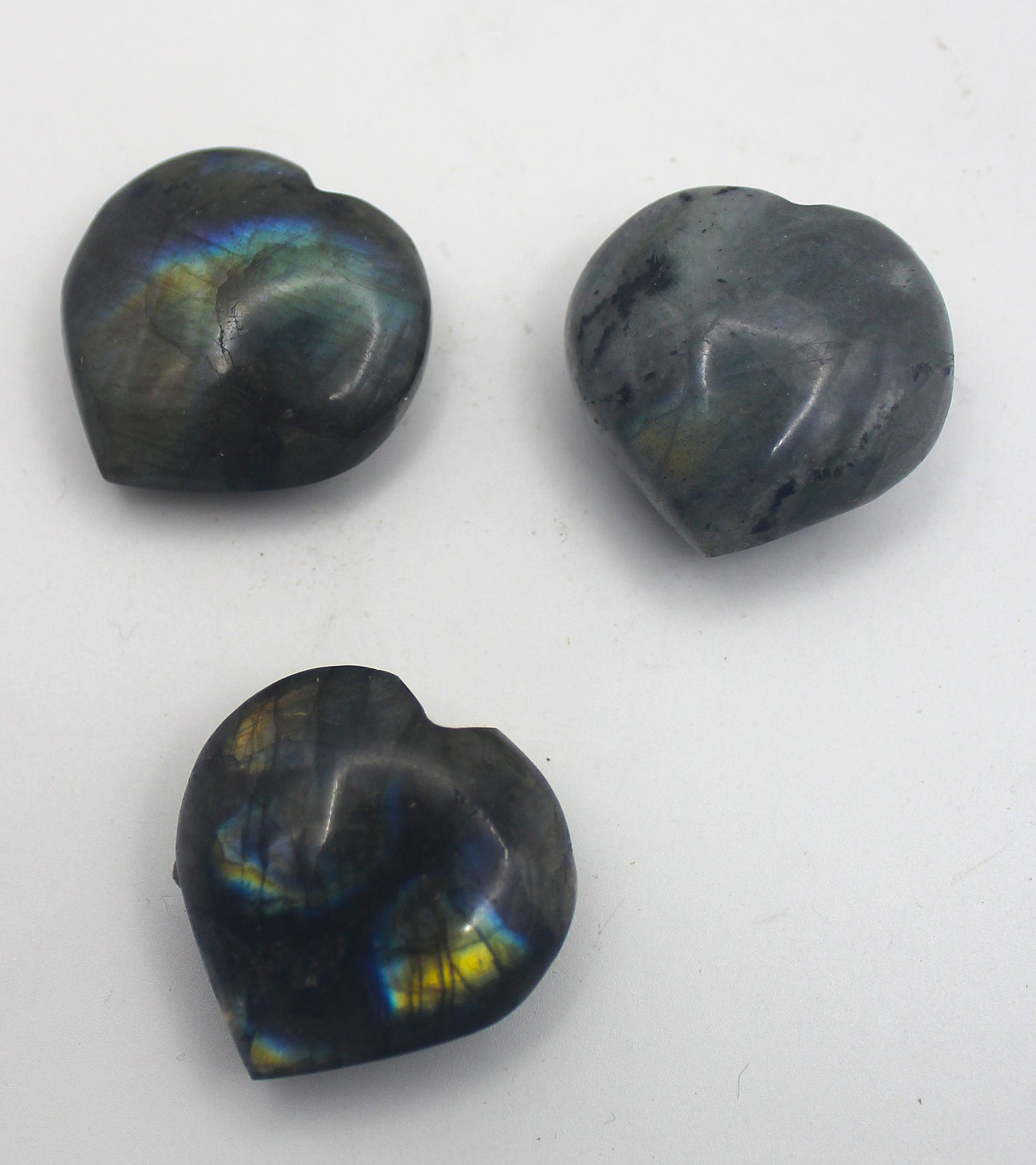 Labradorite Heart