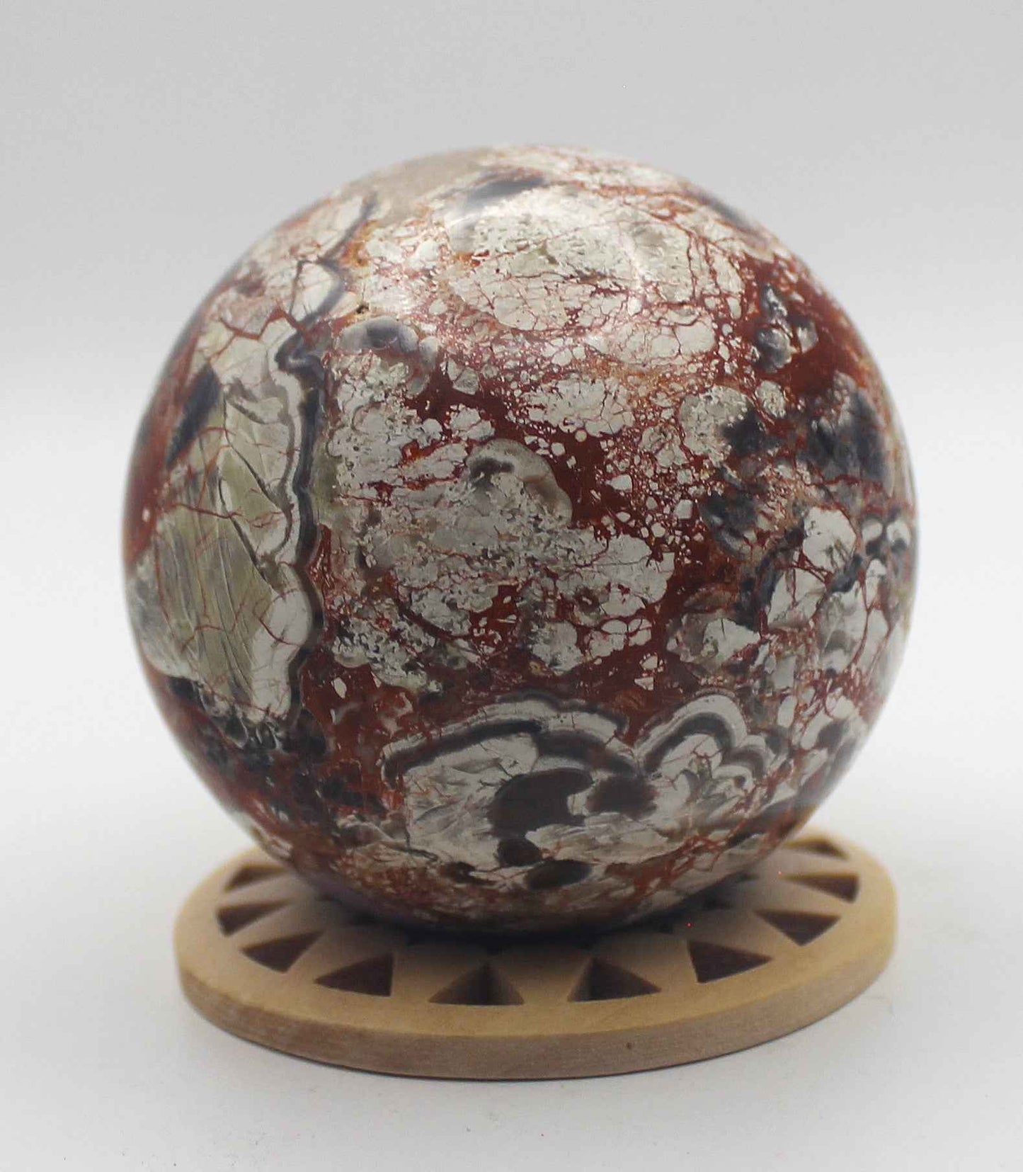 Money Agate Sphere