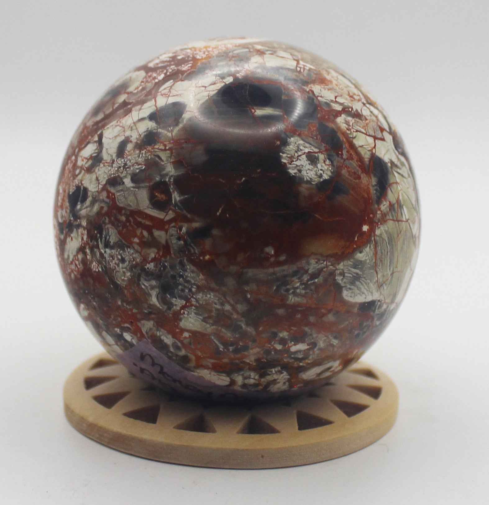 Money Agate Sphere