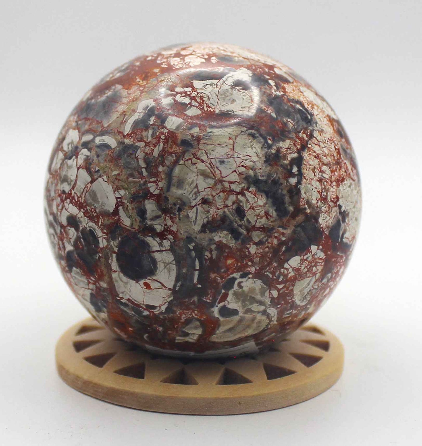Money Agate Sphere