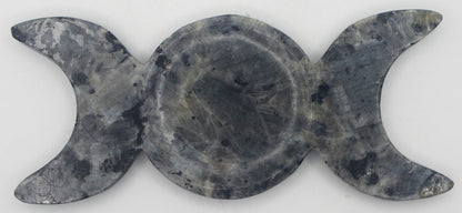 Larvikite Triple Moon