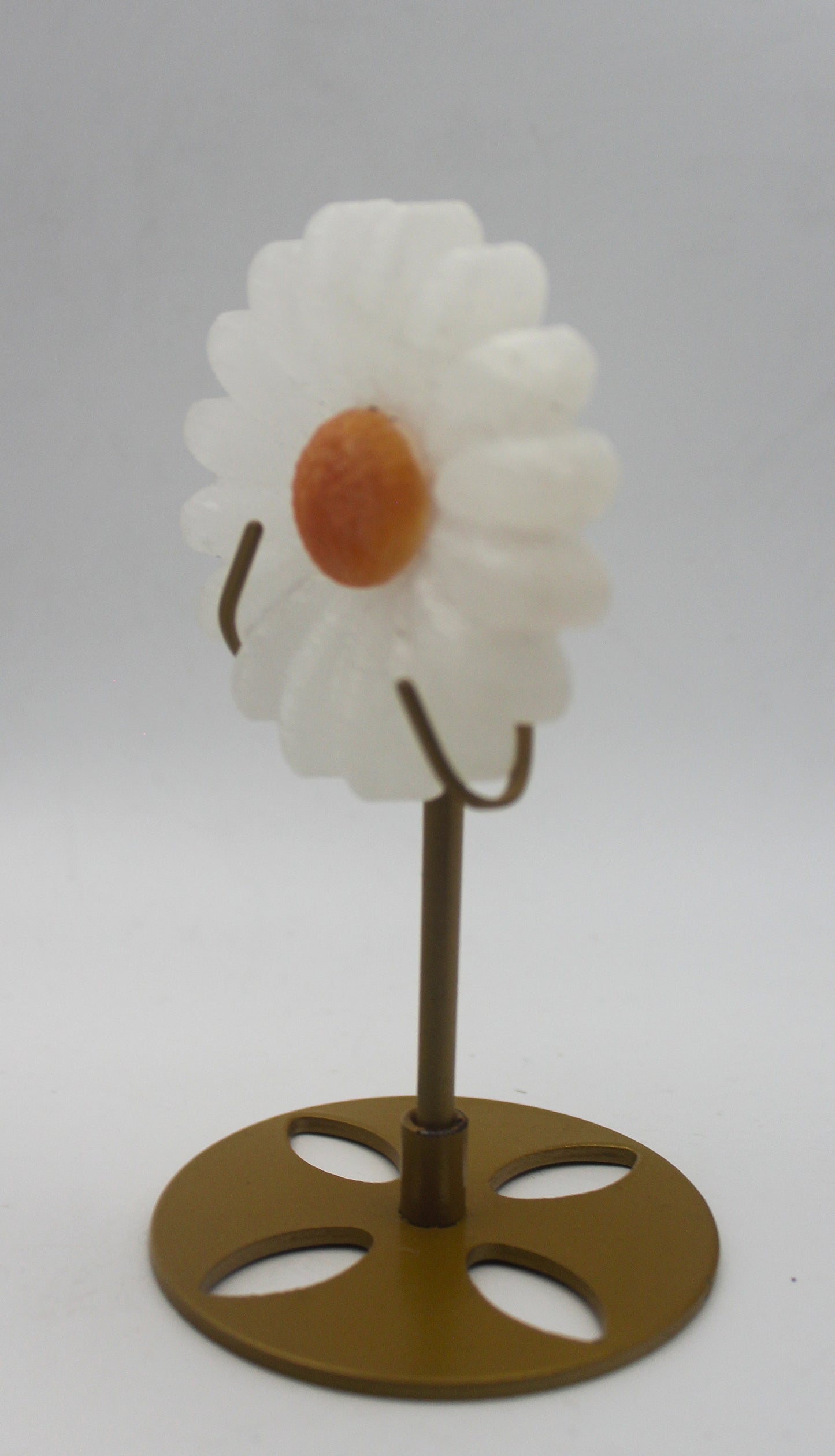 Selenite Daisy Flower