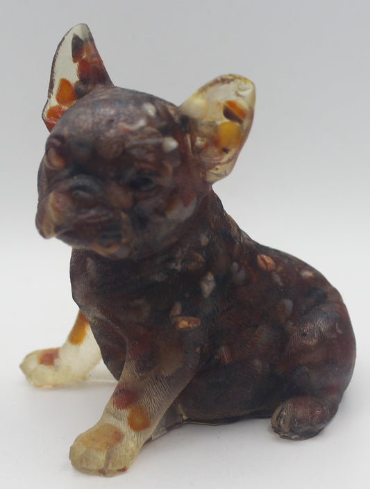 Crystal Chip Resin French Bulldogs