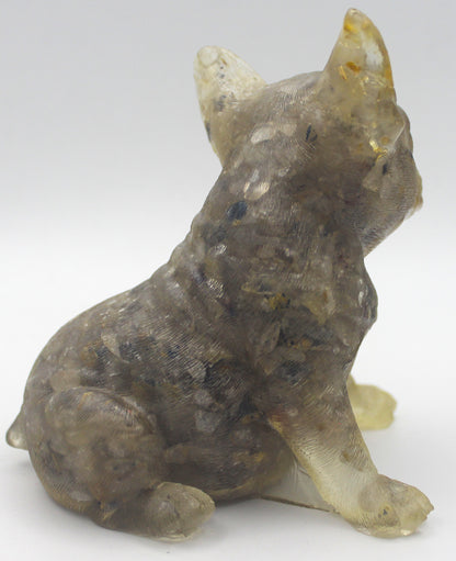 Crystal Chip Resin French Bulldogs
