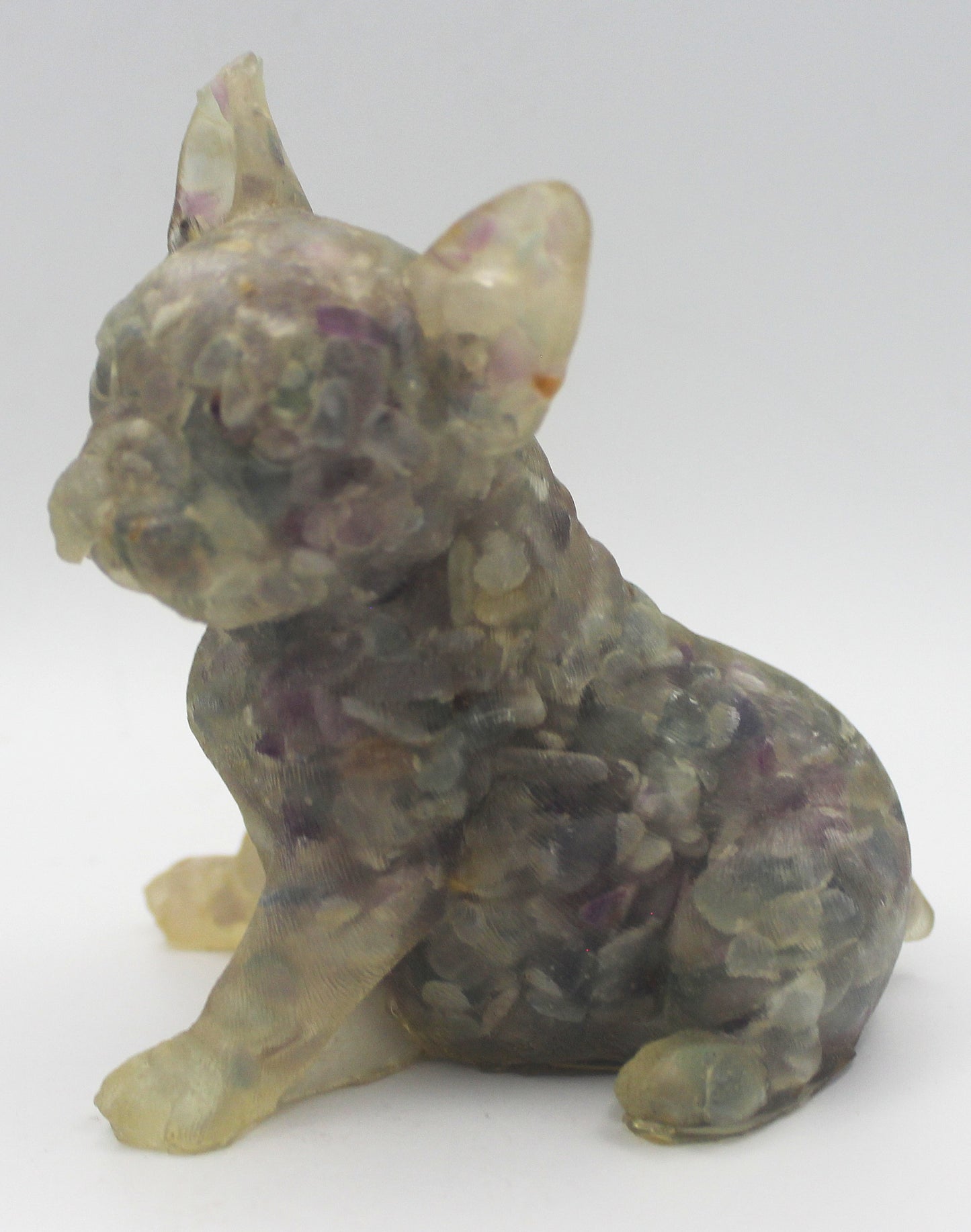 Crystal Chip Resin French Bulldogs