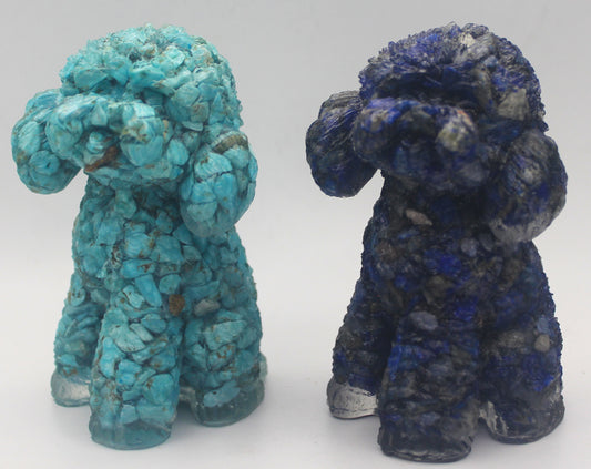 Crystal Chip Resin Poodle