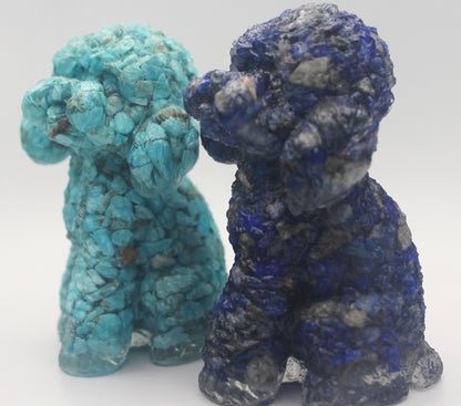 Crystal Chip Resin Poodle