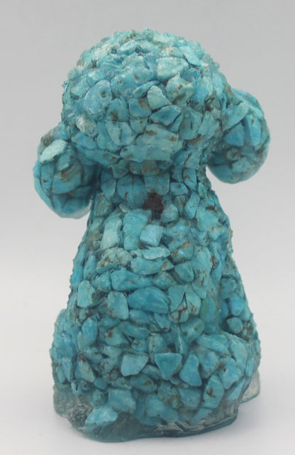 Crystal Chip Resin Poodle
