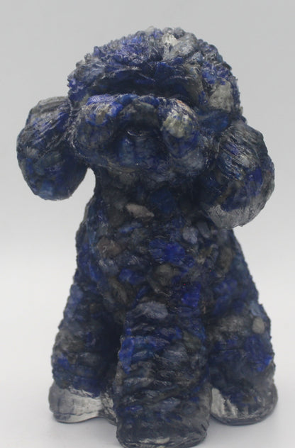 Crystal Chip Resin Poodle