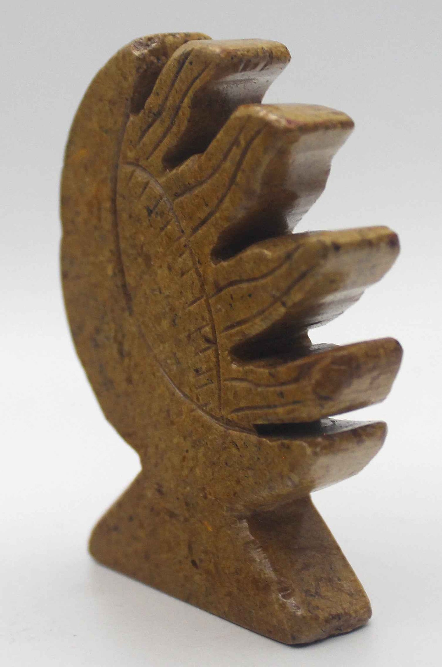 Yellow Jasper 1/2 Moon, 1/2 Sun