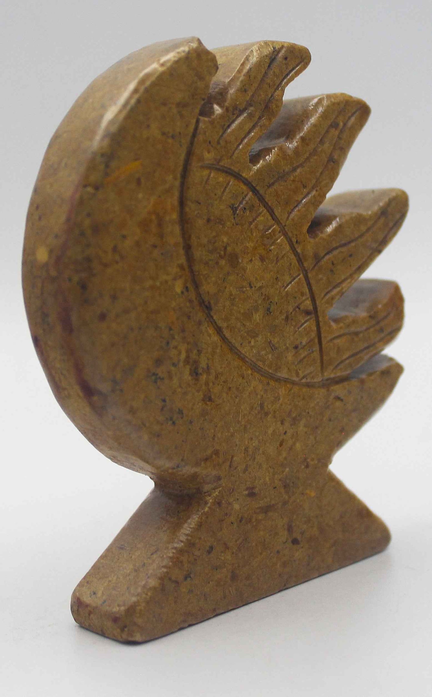 Yellow Jasper 1/2 Moon, 1/2 Sun