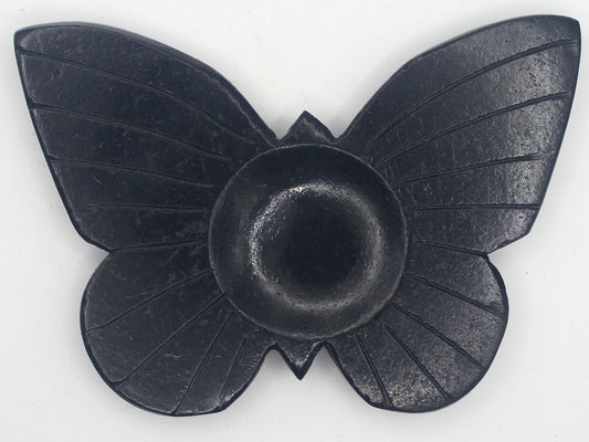 Black Jasper Butterfly Dish