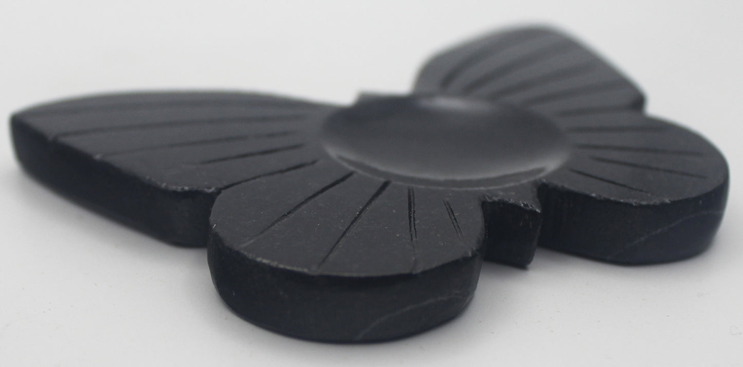 Black Jasper Butterfly Dish