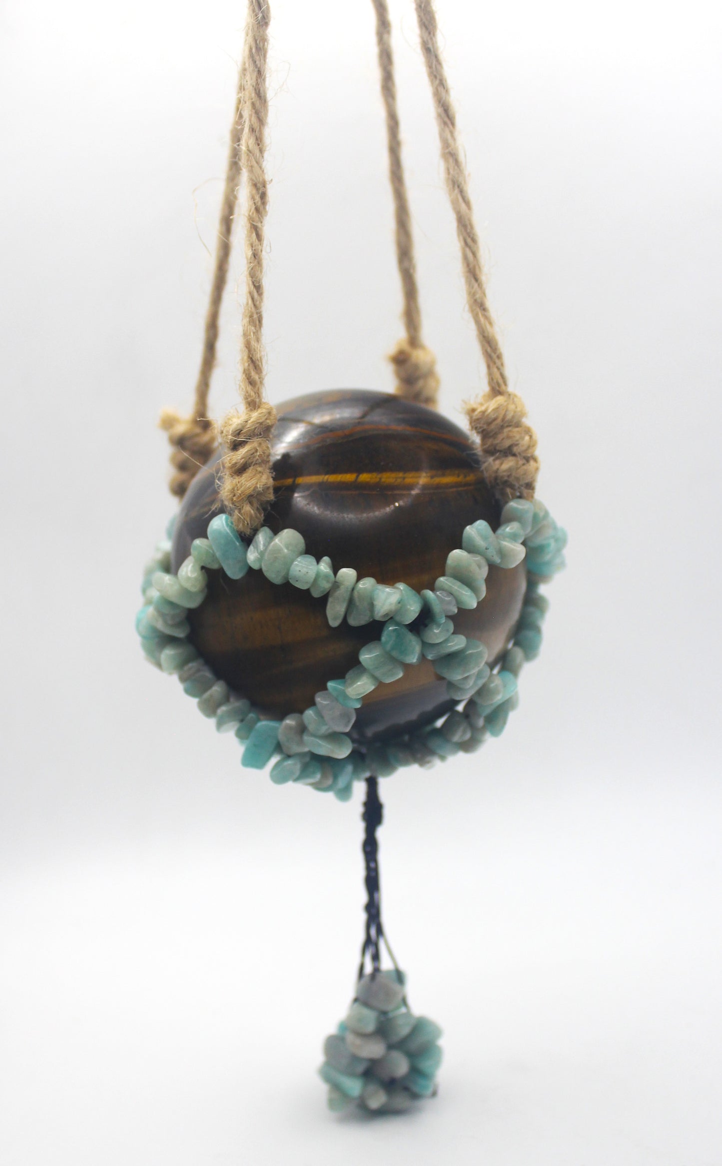 Crystal Chip Sphere Hanger