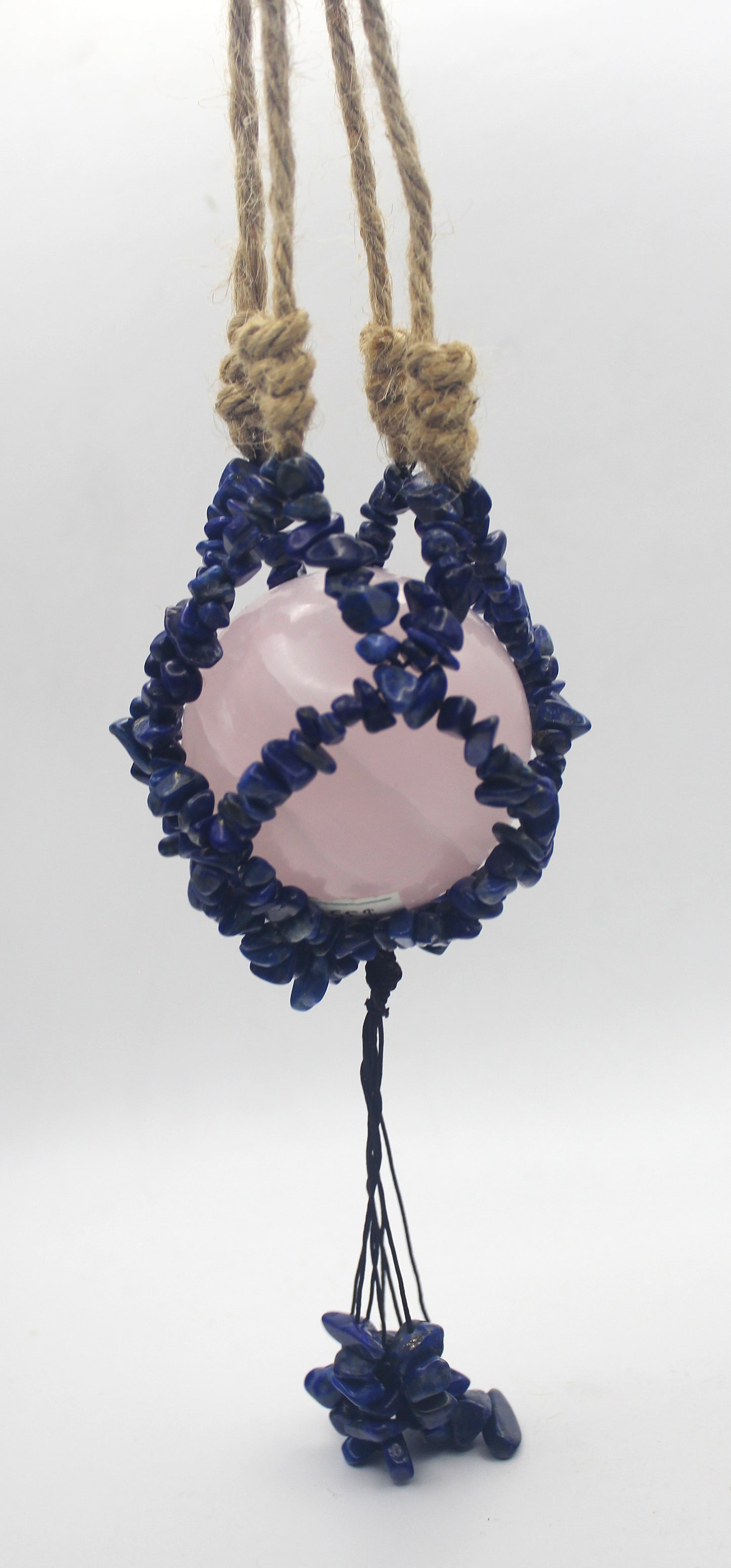 Crystal Chip Sphere Hanger