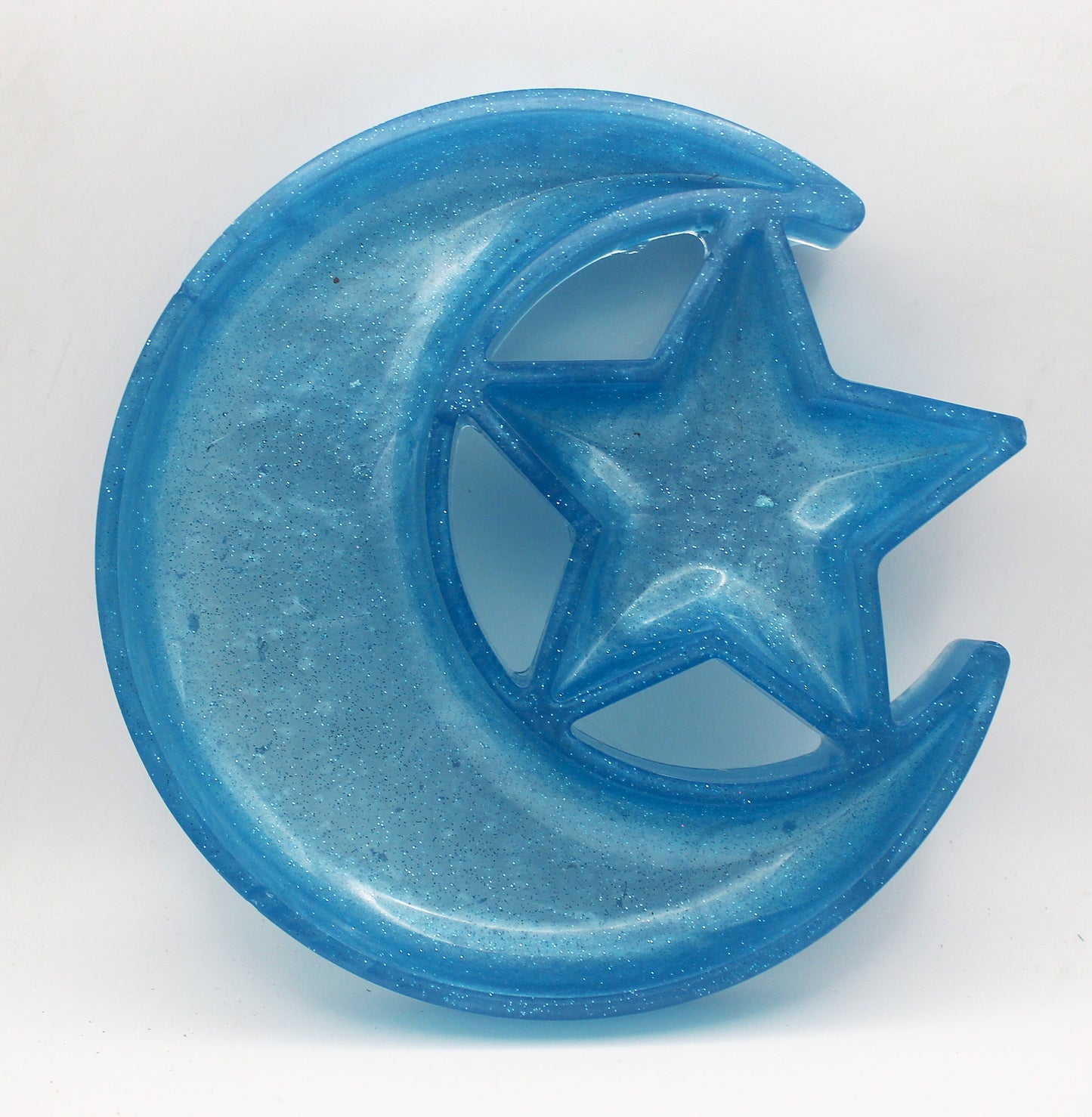 Resin Moon and Star Trinket Tray
