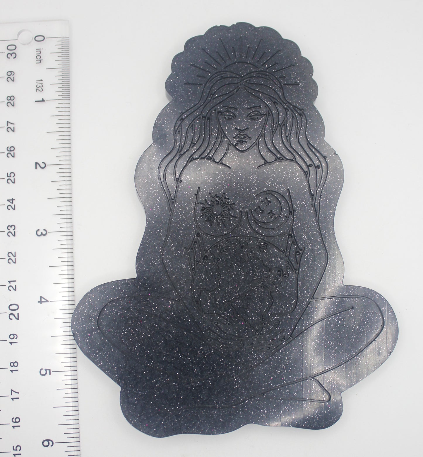 Resin Goddess Gaia Altar Plate