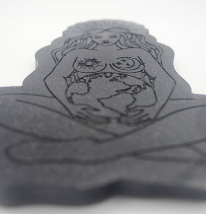 Resin Goddess Gaia Altar Plate