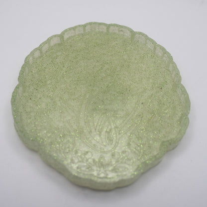 Resin Mushroom Woodsy Trinket Tray