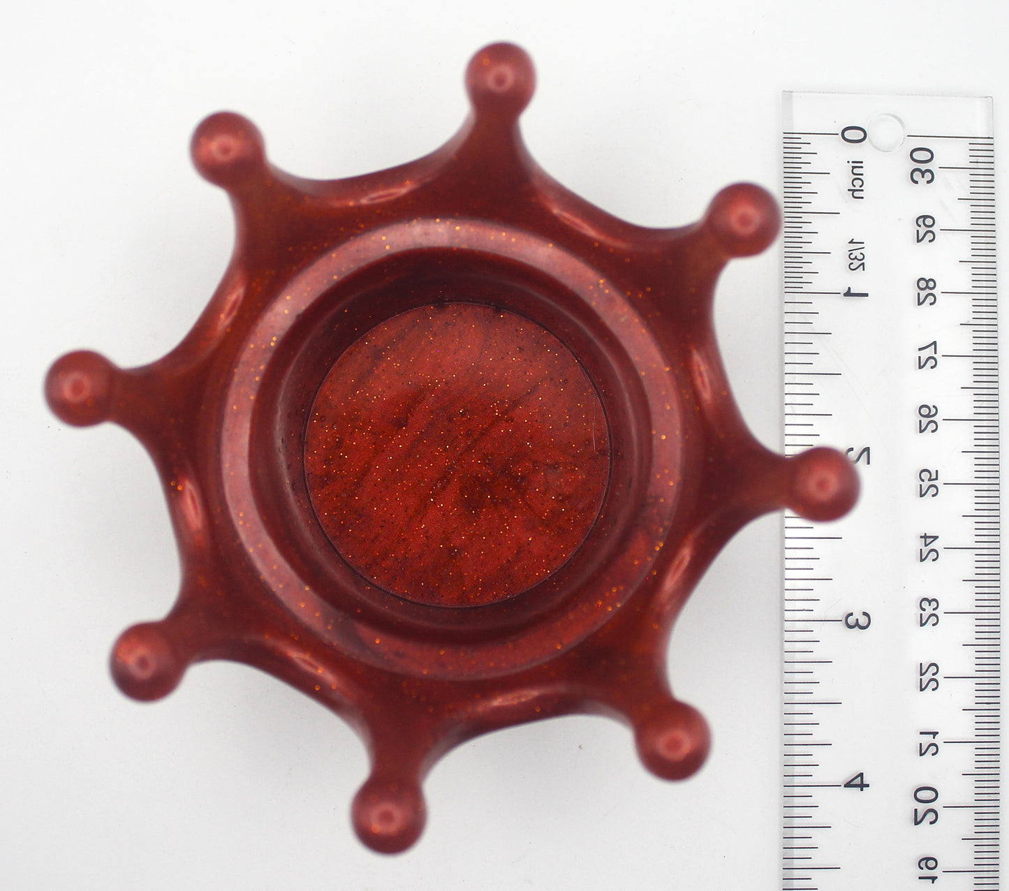 Resin Crown Trinket Tray