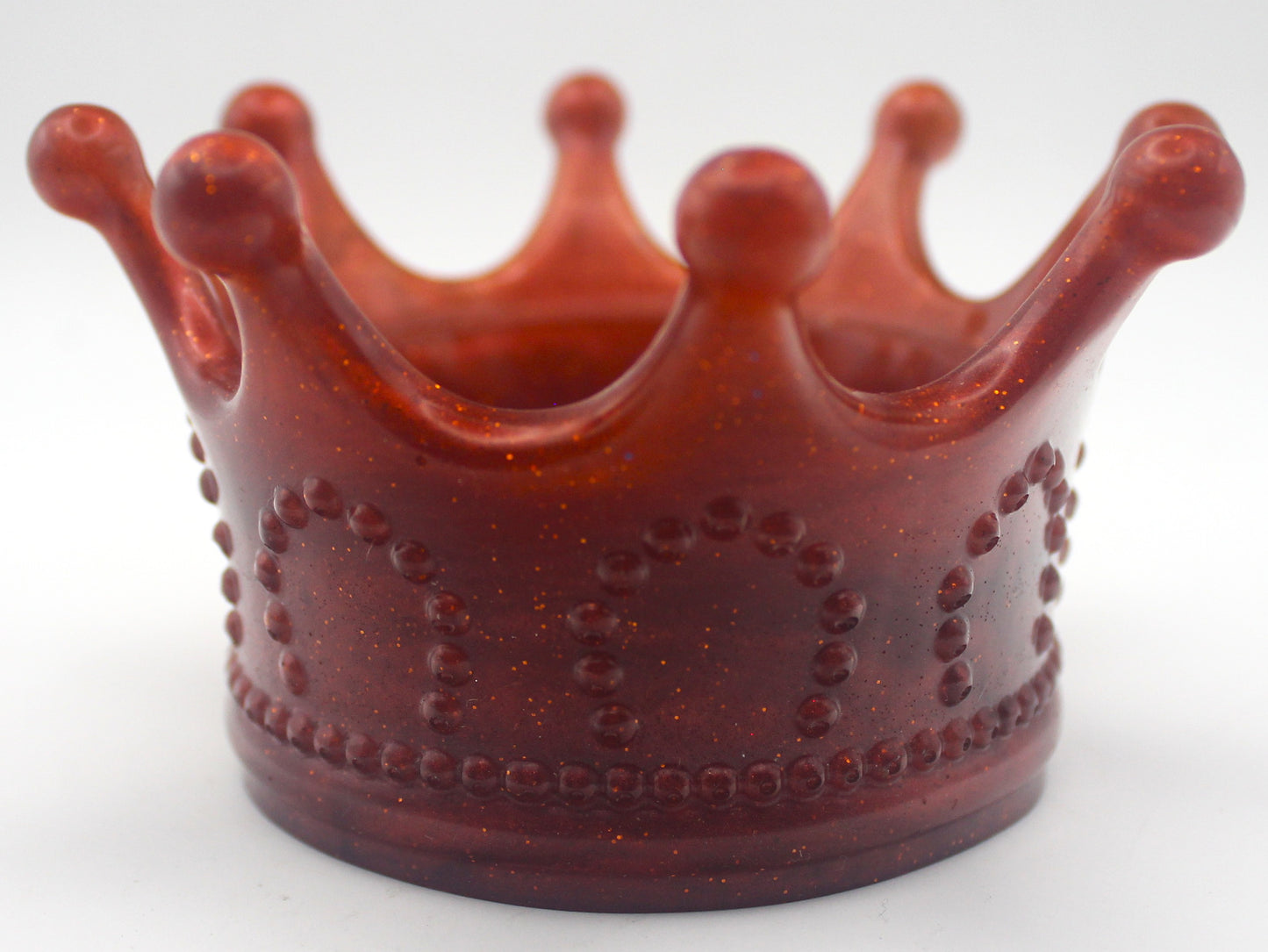 Resin Crown Trinket Tray