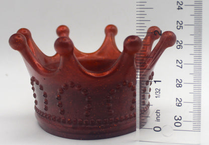 Resin Crown Trinket Tray