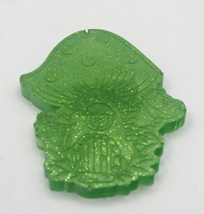 Resin Frog Mushroom Home