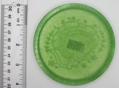 Resin Axolotl Mushroom Trinket Tray