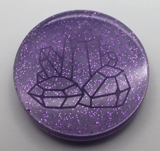 Resin Crystal Coin