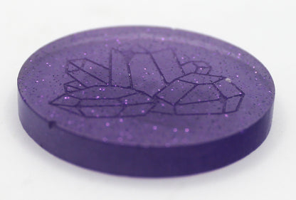 Resin Crystal Coin