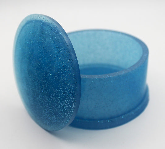 Resin Round Trinket Box