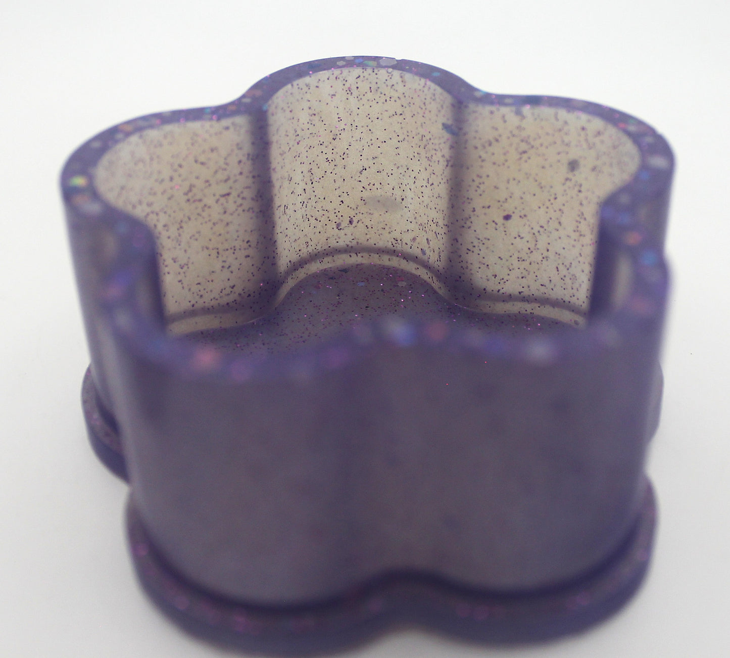 Resin Flower Trinket Box