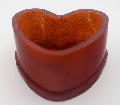 Resin Heart Trinket Box
